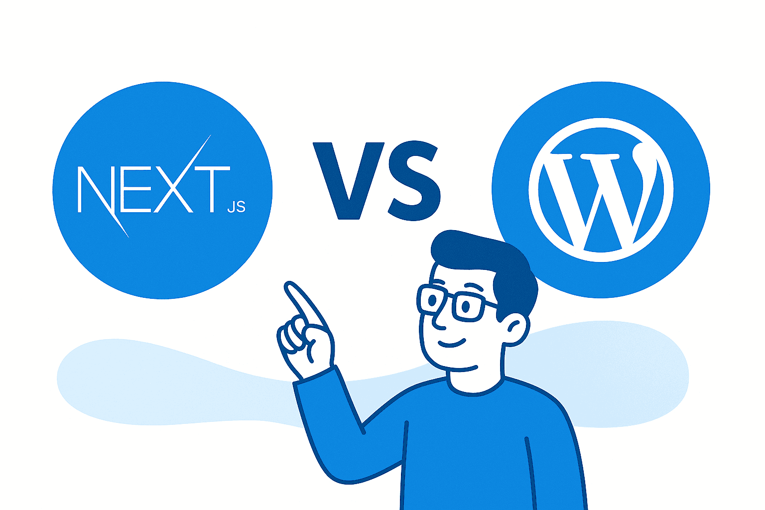 Miniatura dla wpisu: Next.js vs WordPress: Co lepsze dla strony firmowej w 2025?